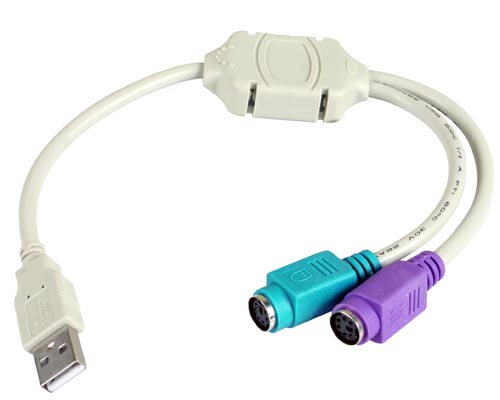 CABLE ADAPTADOR PS/2 USB